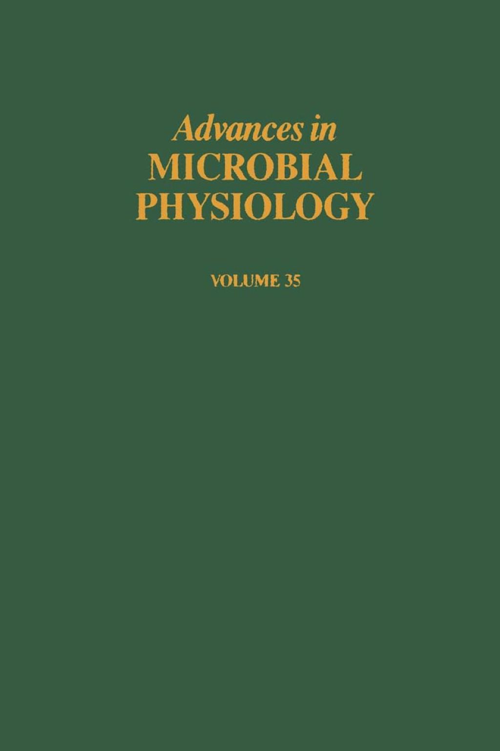 Advances in Microbial Physiology 