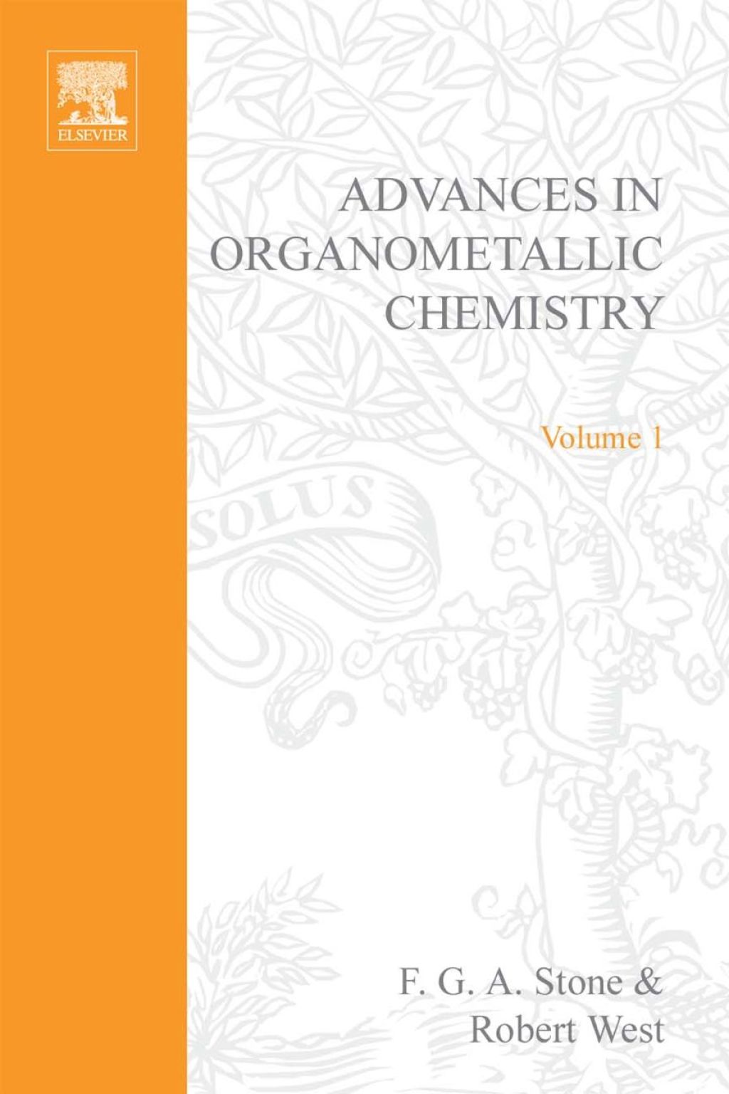 ADVANCES ORGANOMETALLIC CHEMISTRY V 1 