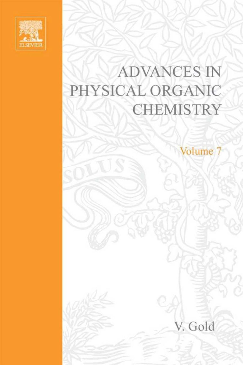 ADV PHYSICAL ORGANIC CHEMISTRY APL 