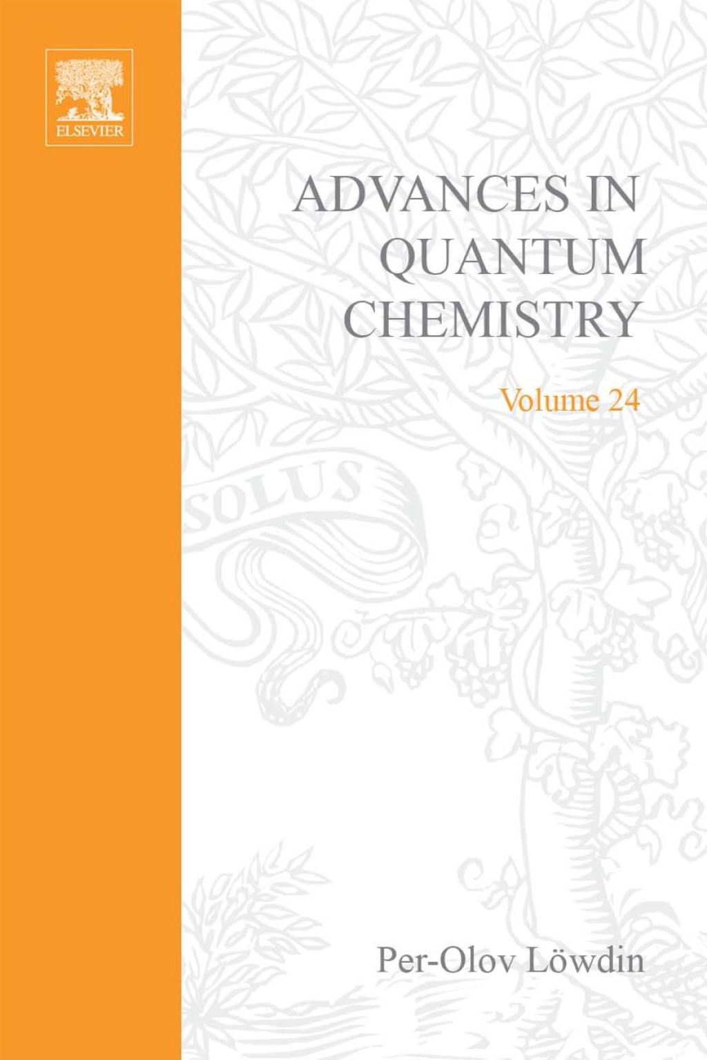 ADVANCES IN QUANTUM CHEMISTRY VOL 24 Z 