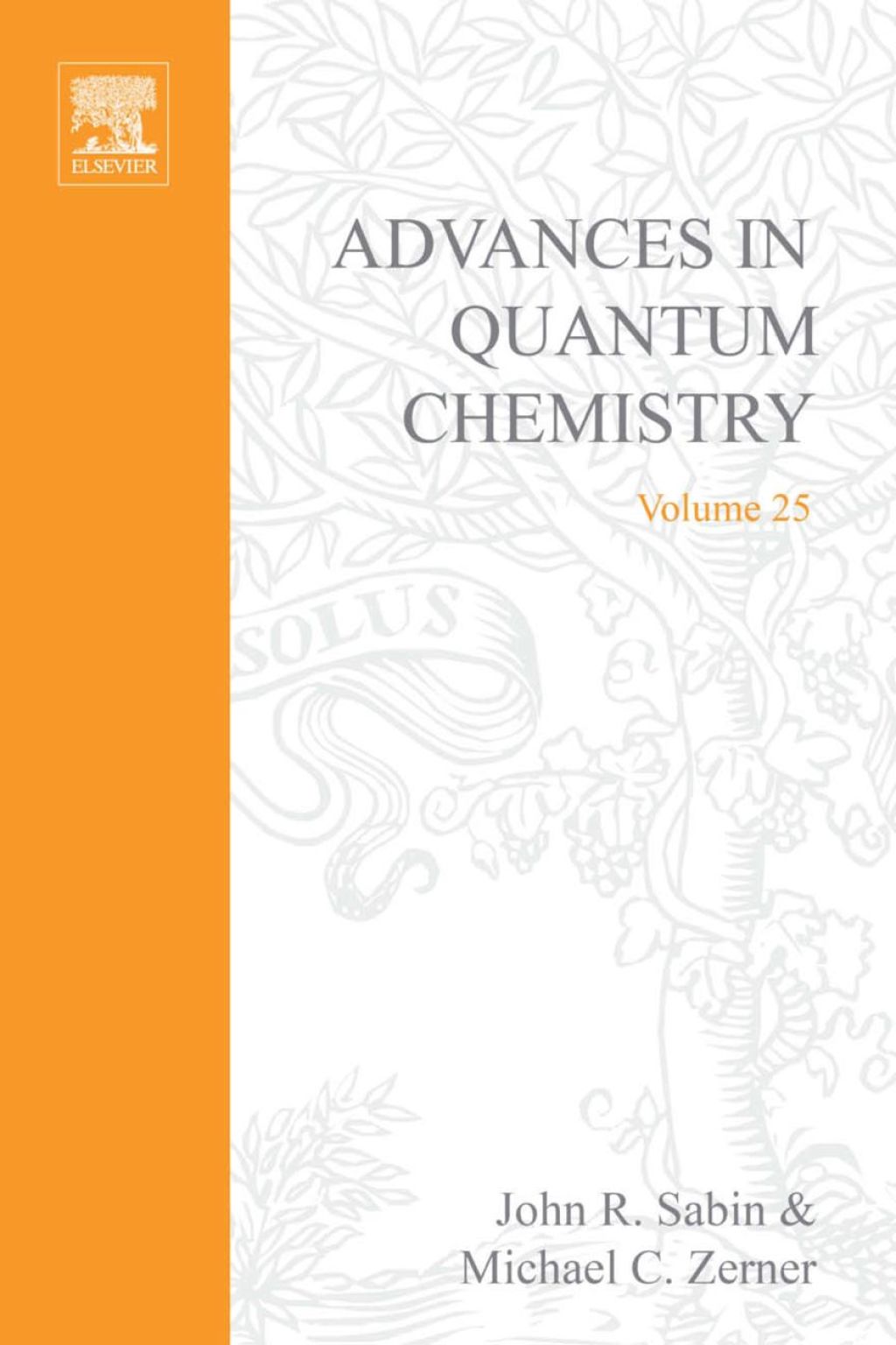 ADVANCES IN QUANTUM CHEMISTRY VOL 25 Z 