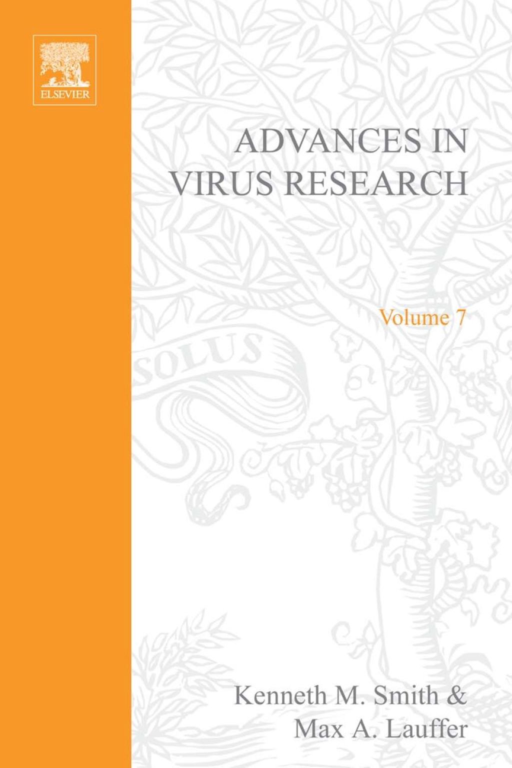 ADVANCES IN VIRUS RESEARCH VOL 7 