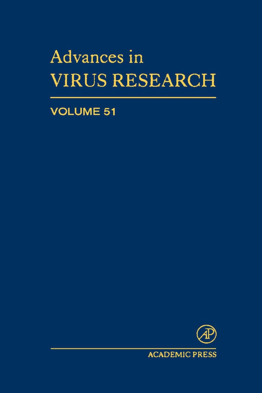 Advances in Virus Research 