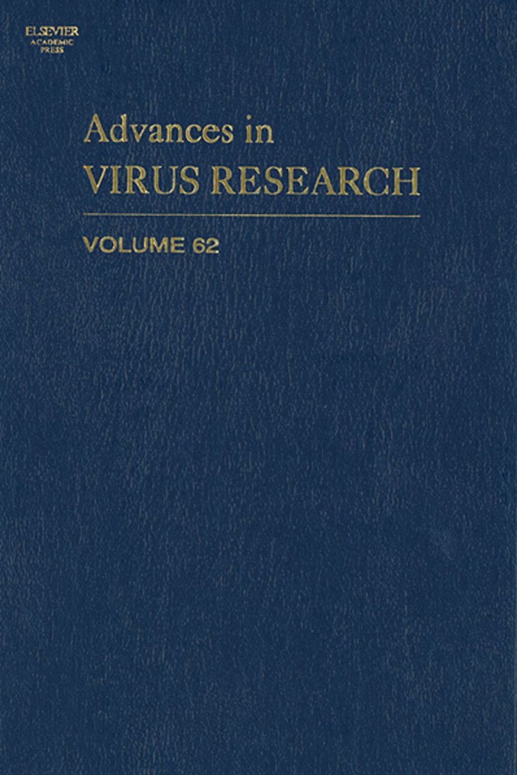 Advances in Virus Research 