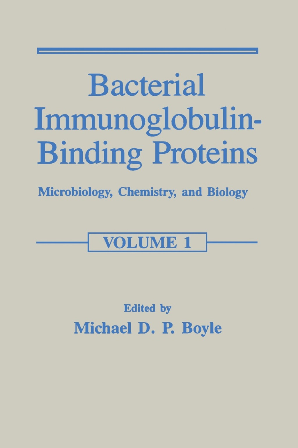 Bacterial Immunoglobulin-binding Proteins V1 