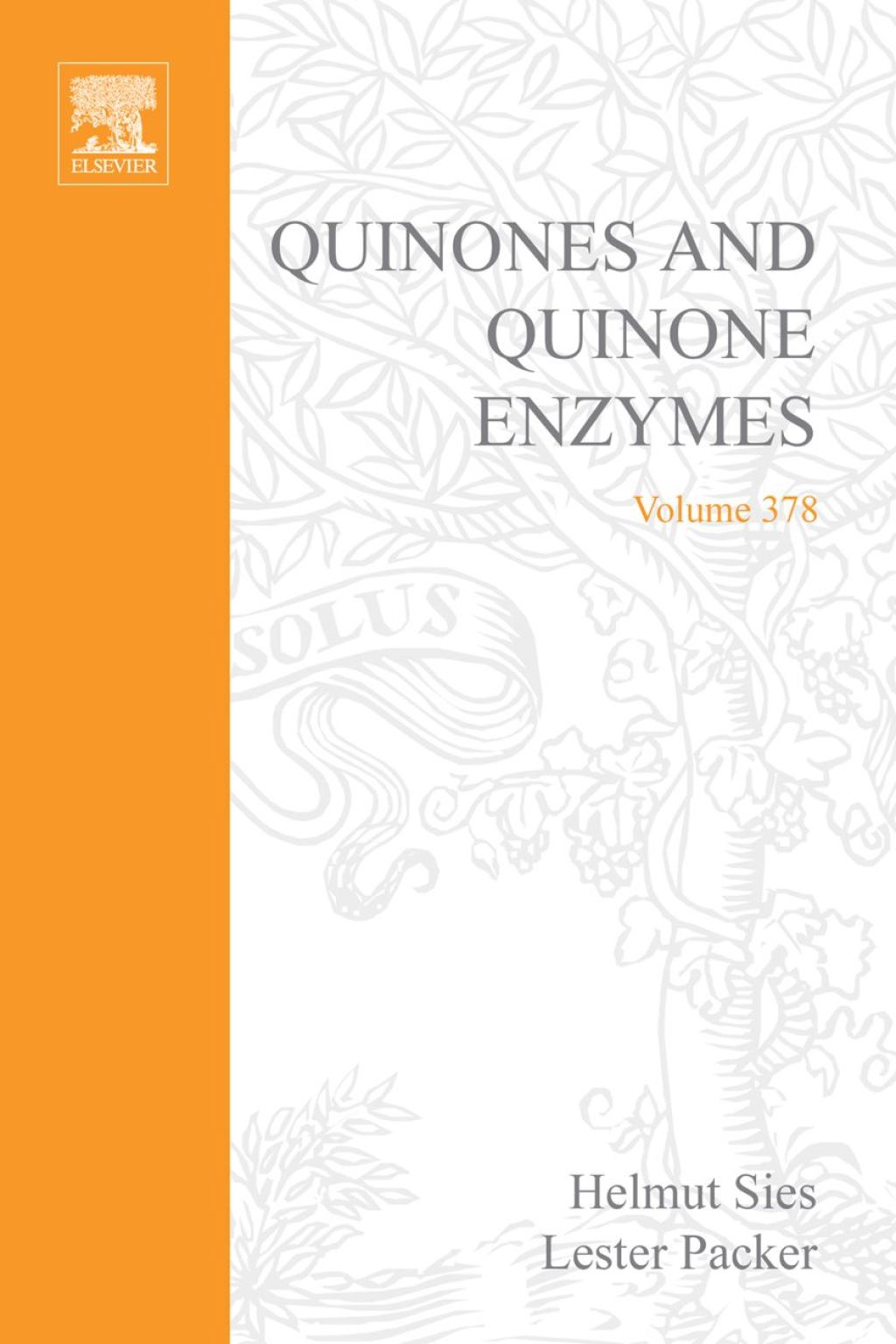Quinones and Quinone Enzymes, Part A 