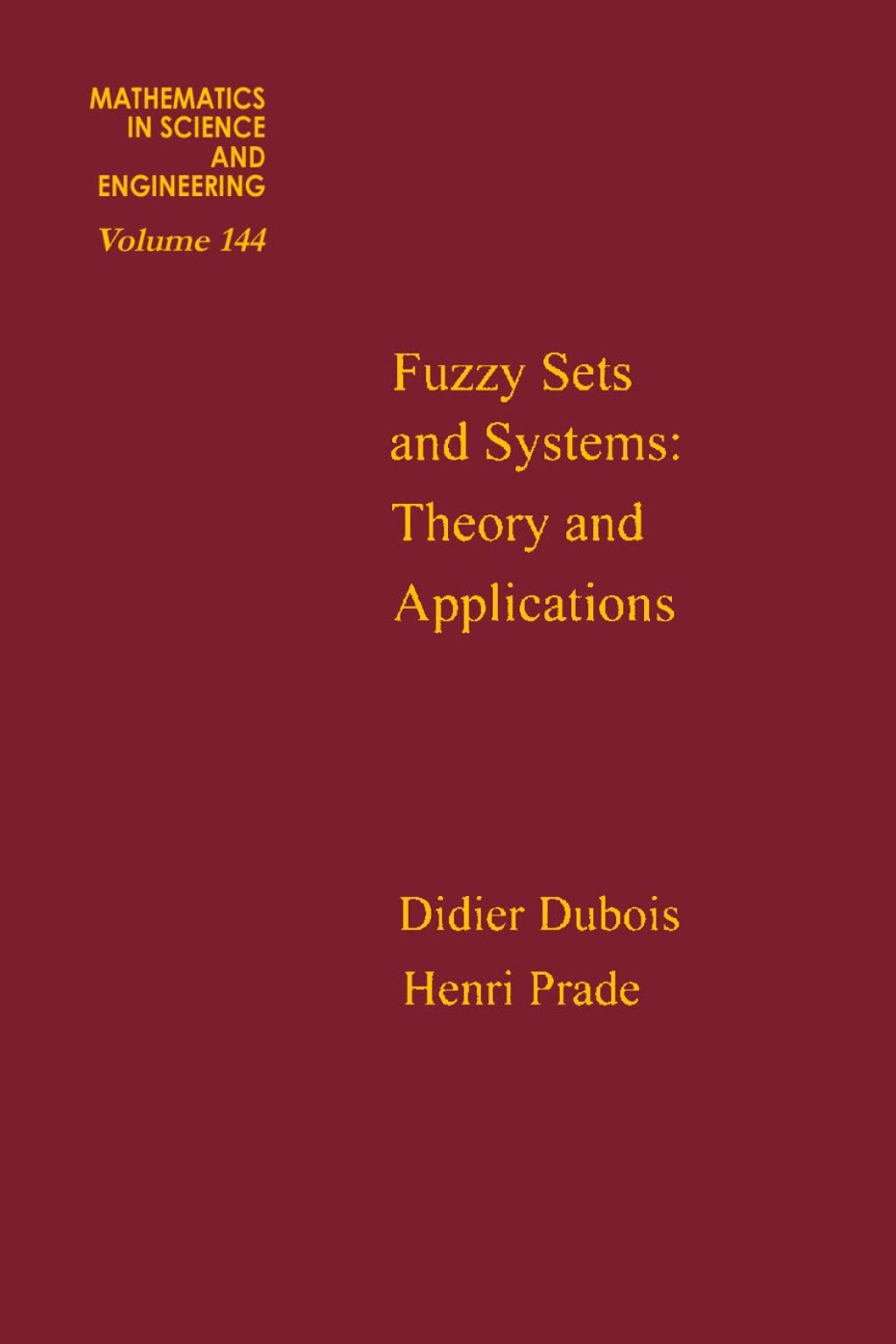 Fuzzy Sets and Systems: Theory and Applications 