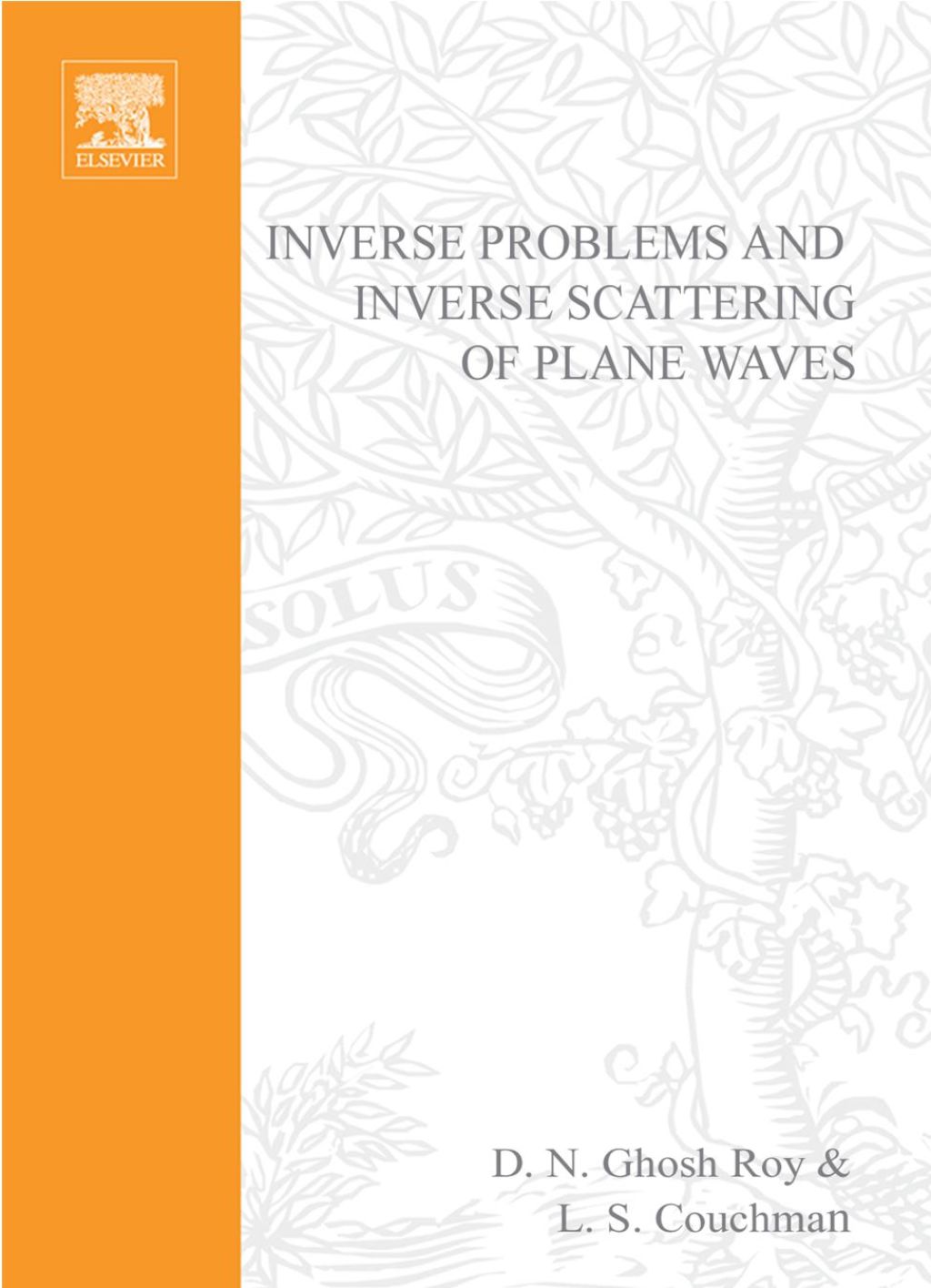 Inverse Problems and Inverse Scattering of Plane Waves 