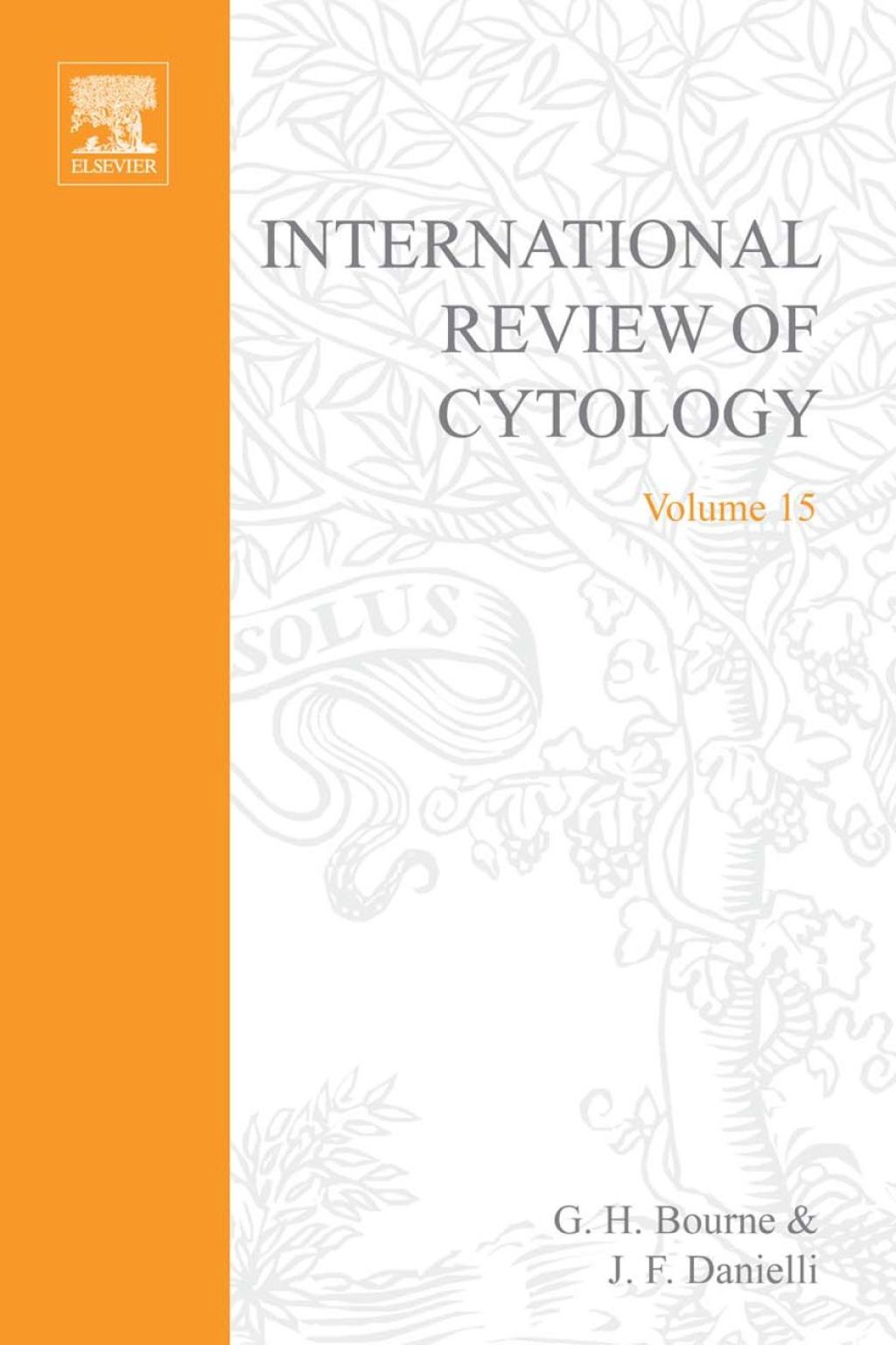 INTERNATIONAL REVIEW OF CYTOLOGY V15 