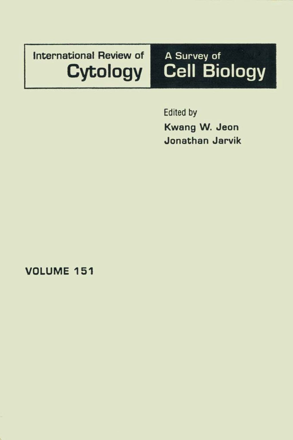 International Review of Cytology 
