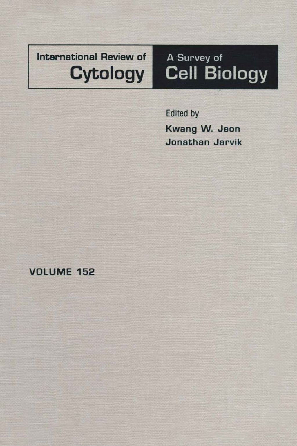 International Review of Cytology 