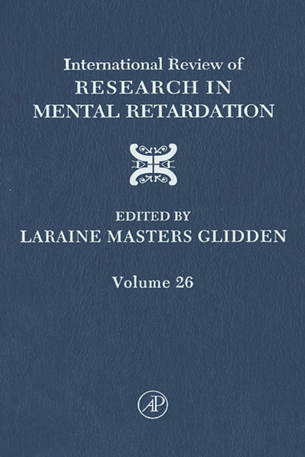 International Review of Research in Mental Retardation 