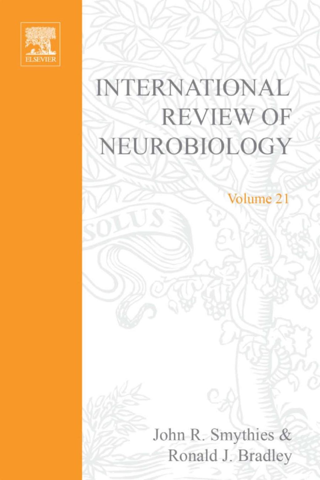 INTERNATIONAL REVIEW NEUROBIOLOGY V 21 