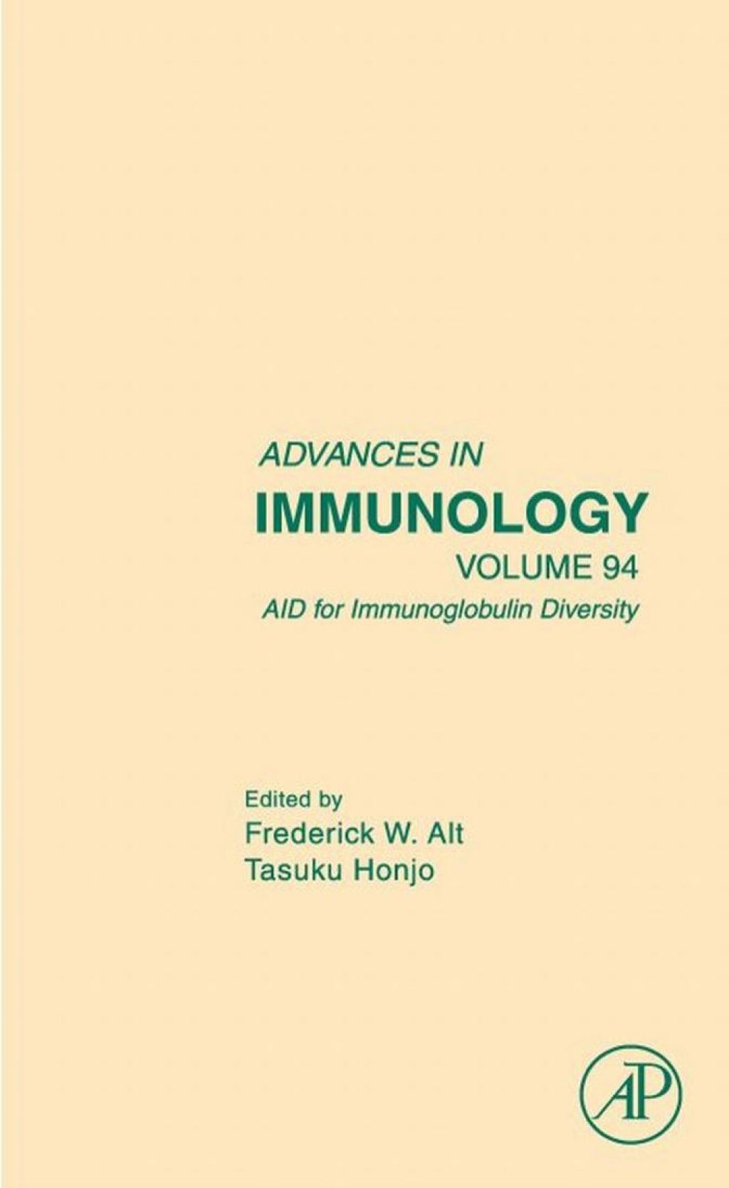 AID for Immunoglobulin Diversity: Advances in Immunology 