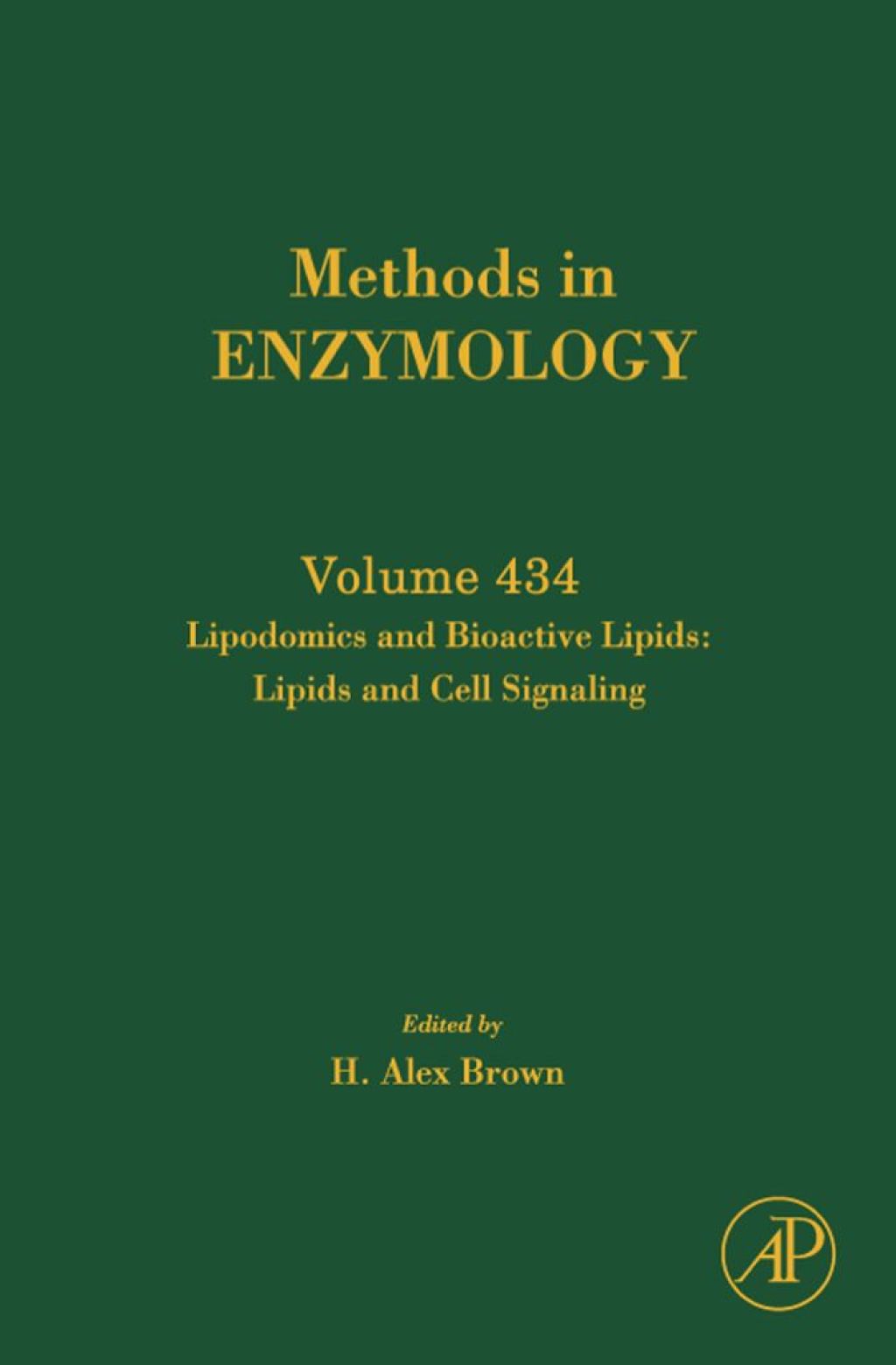 Lipidomics and Bioactive Lipids: Lipids and Cell Signaling: Lipids and Cell Signaling 