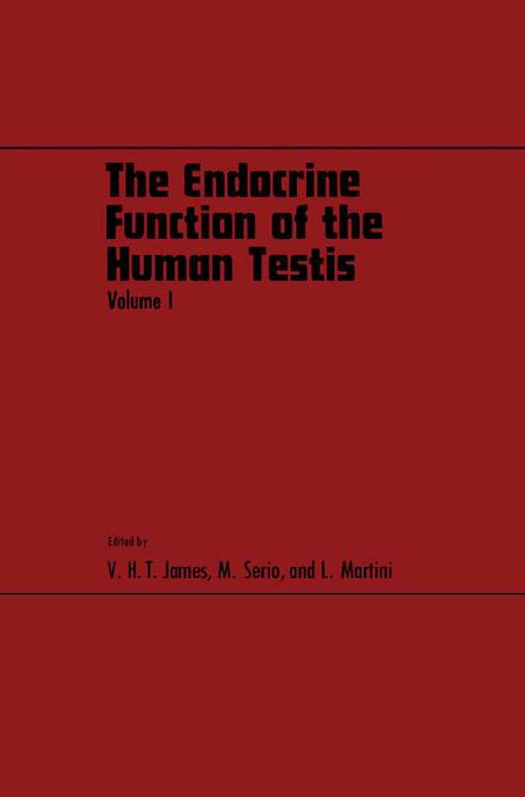 The Endocrine Function of the Human Testis 