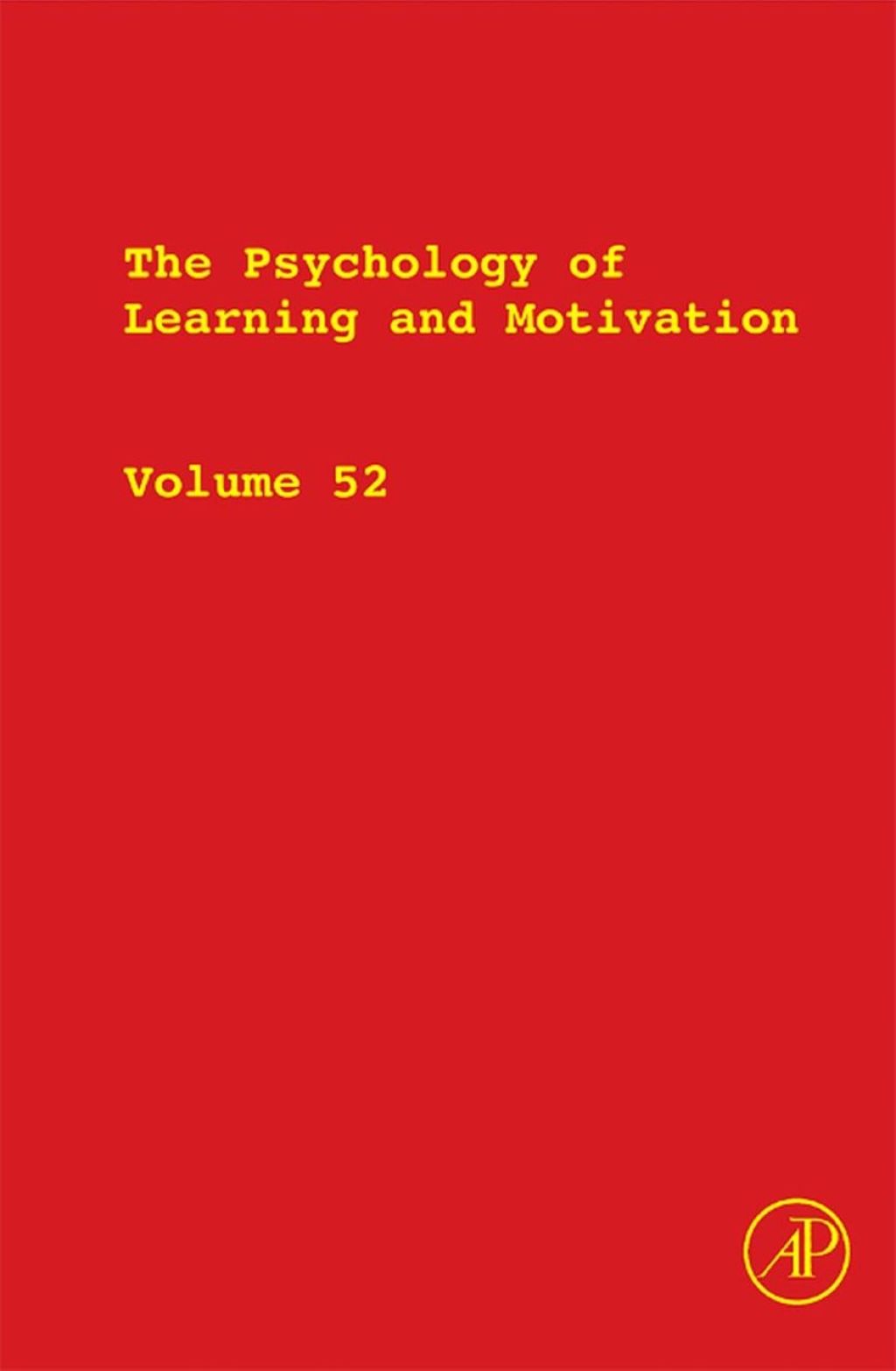 The Psychology of Learning and Motivation 