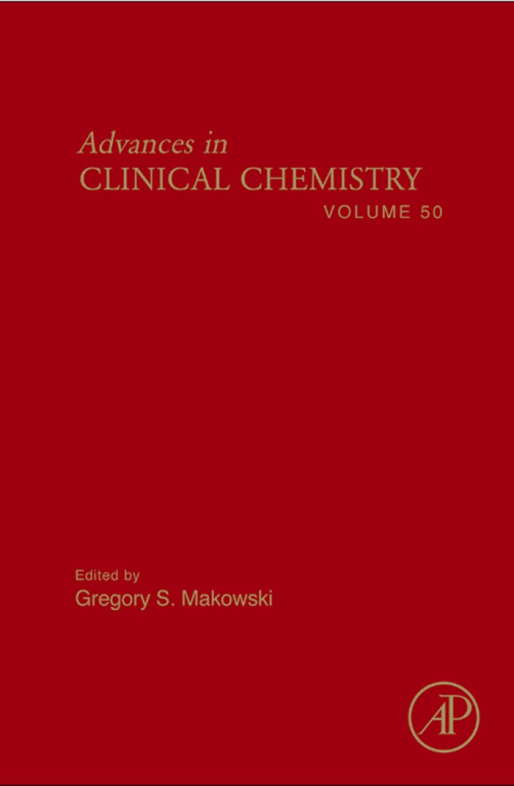Advances in Clinical Chemistry 
