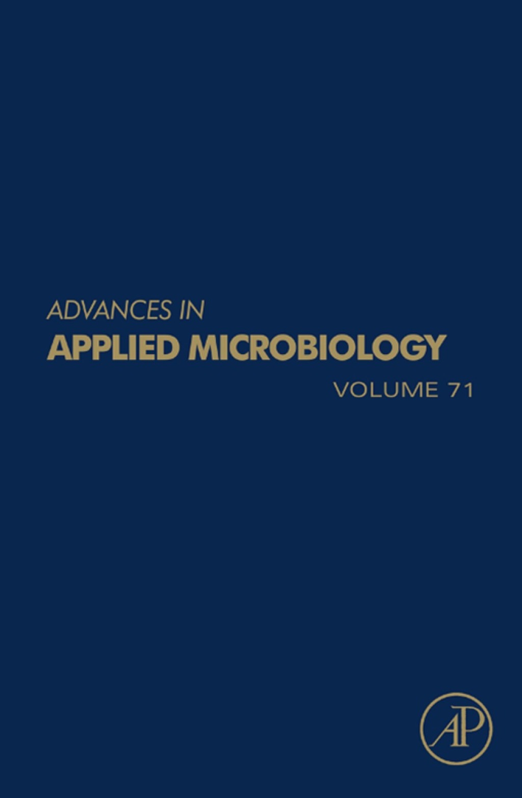 Advances in Applied Microbiology 