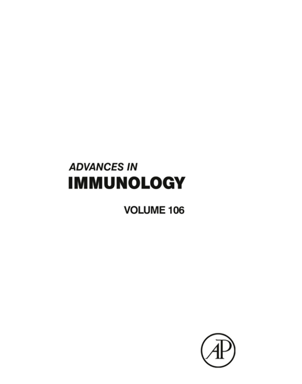 Advances in Immunology 