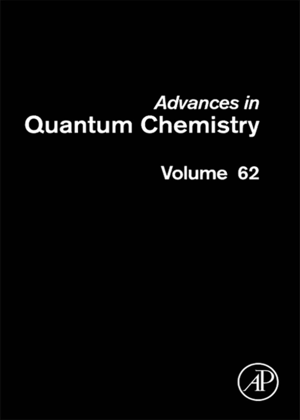 Advances in Quantum Chemistry 