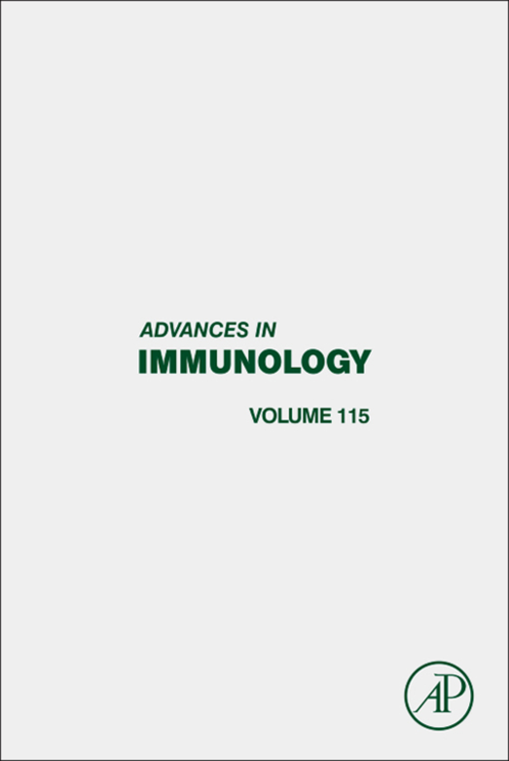 Advances in Immunology 
