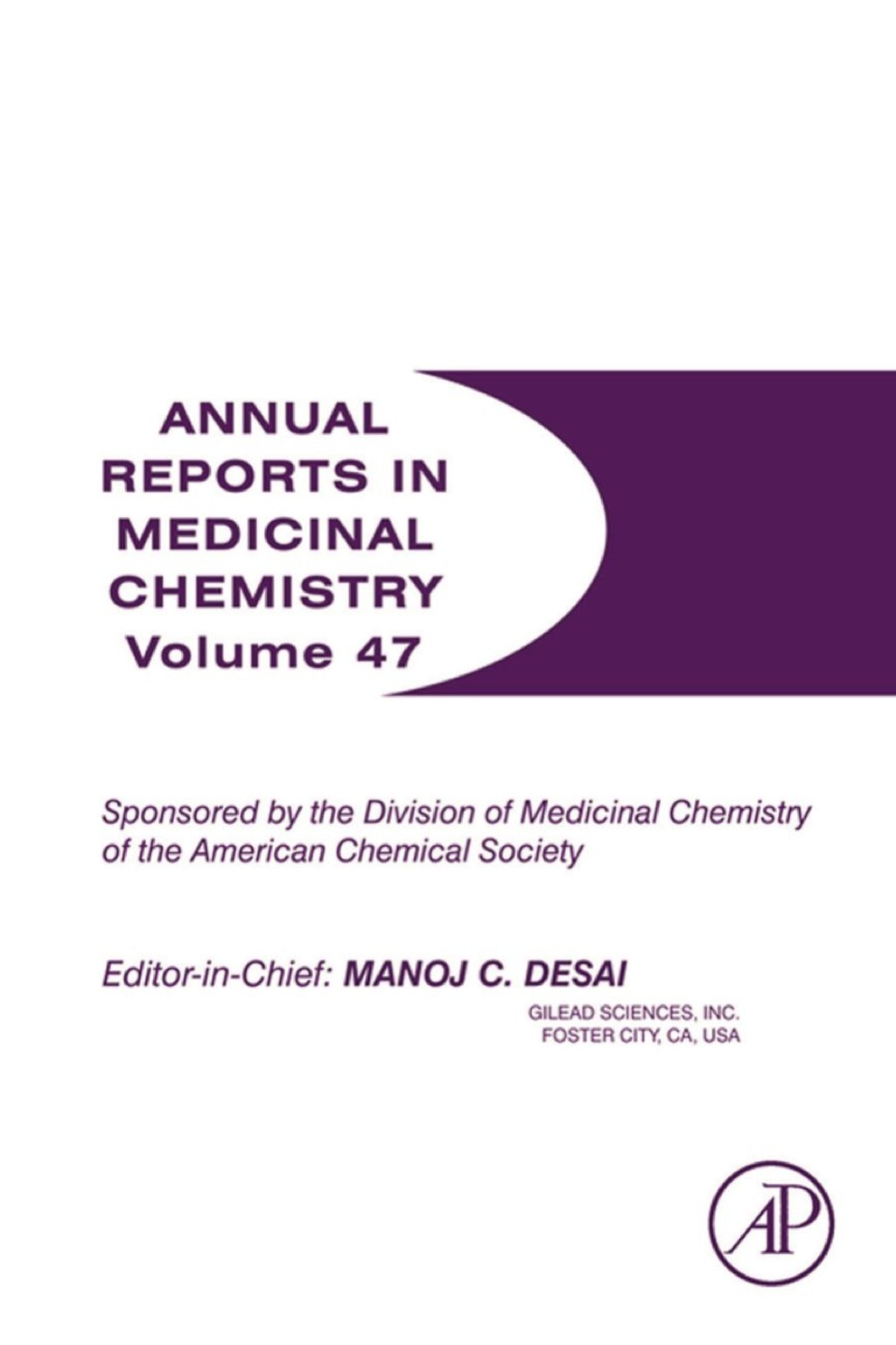 Annual Reports in Medicinal Chemistry 