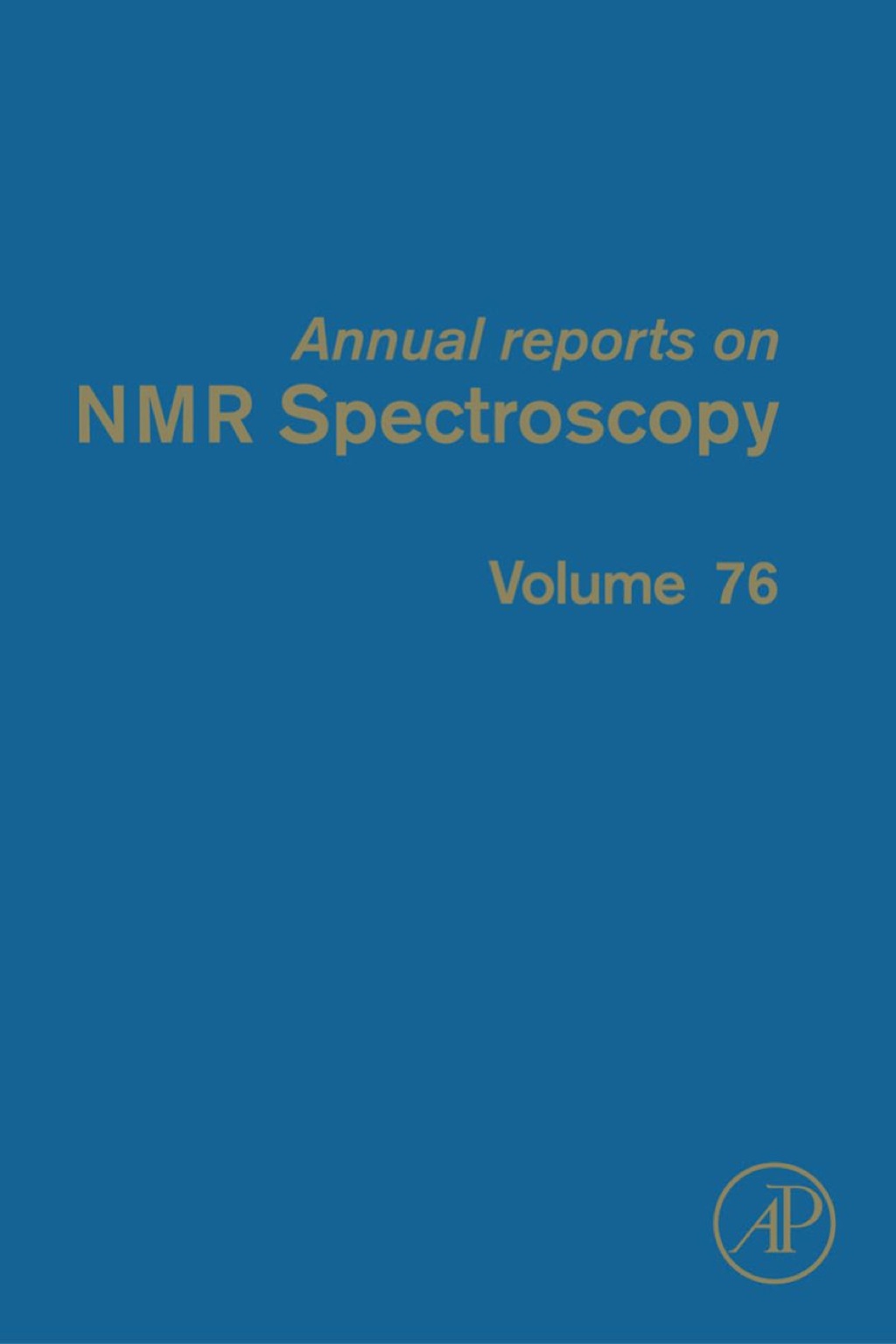 Annual Reports on NMR Spectroscopy 