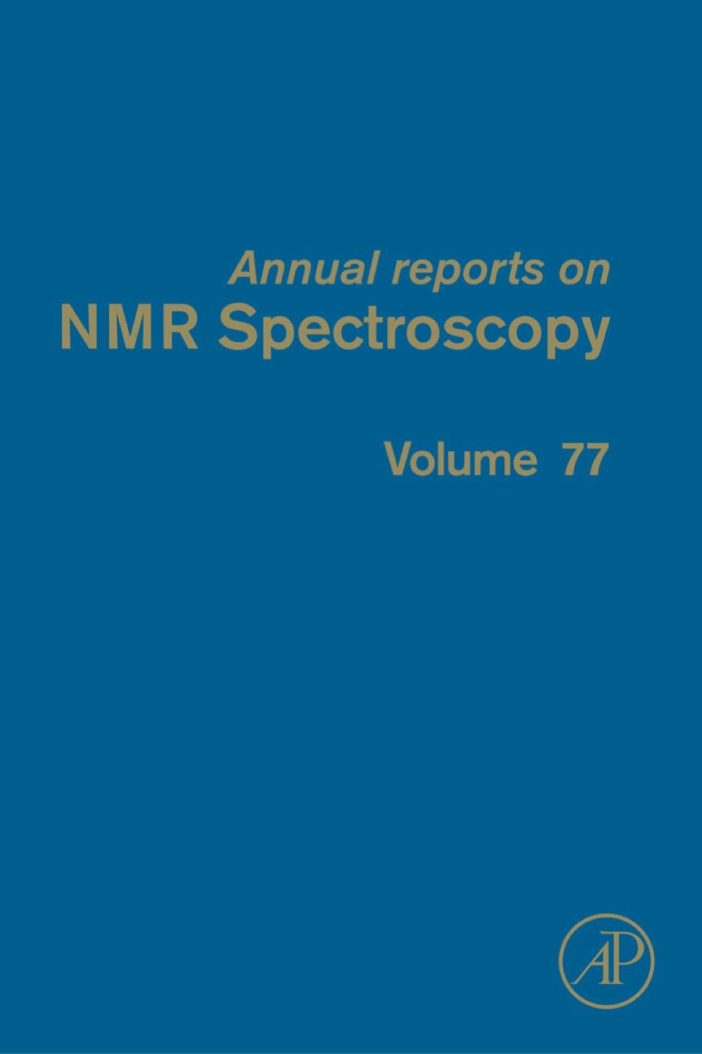 Annual Reports on NMR Spectroscopy 
