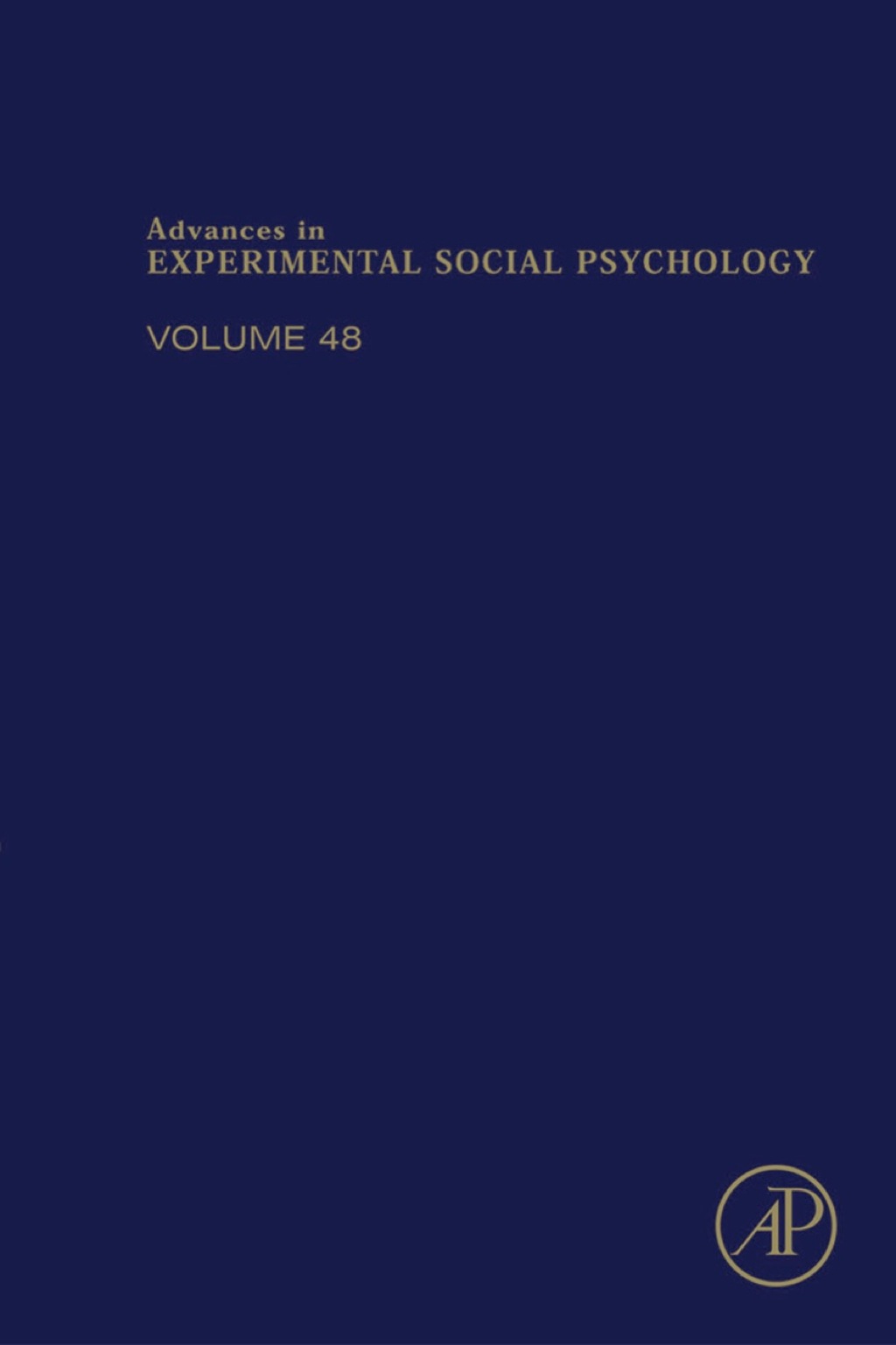Advances in Experimental Social Psychology 1st Edition