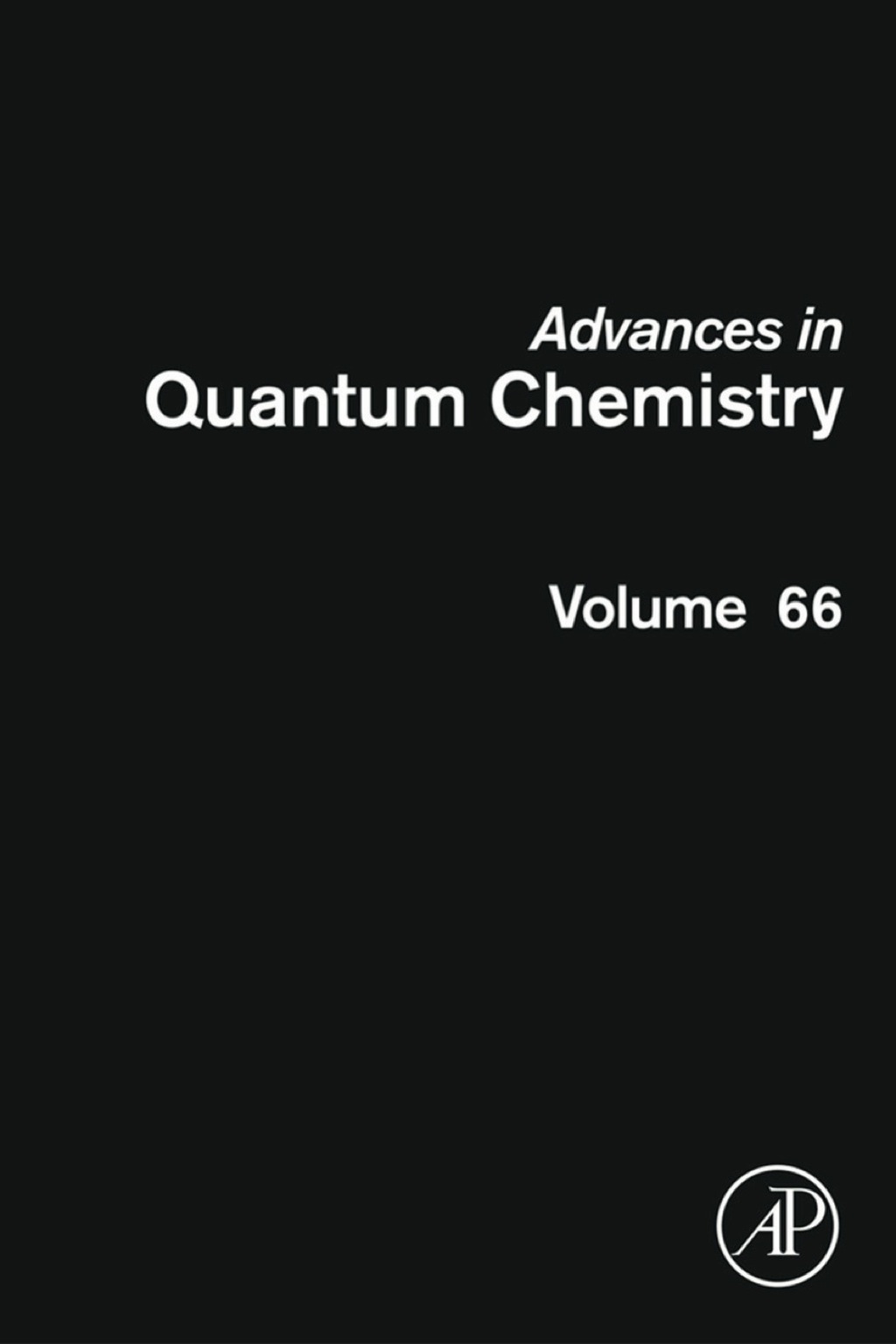 Advances in Quantum Chemistry 