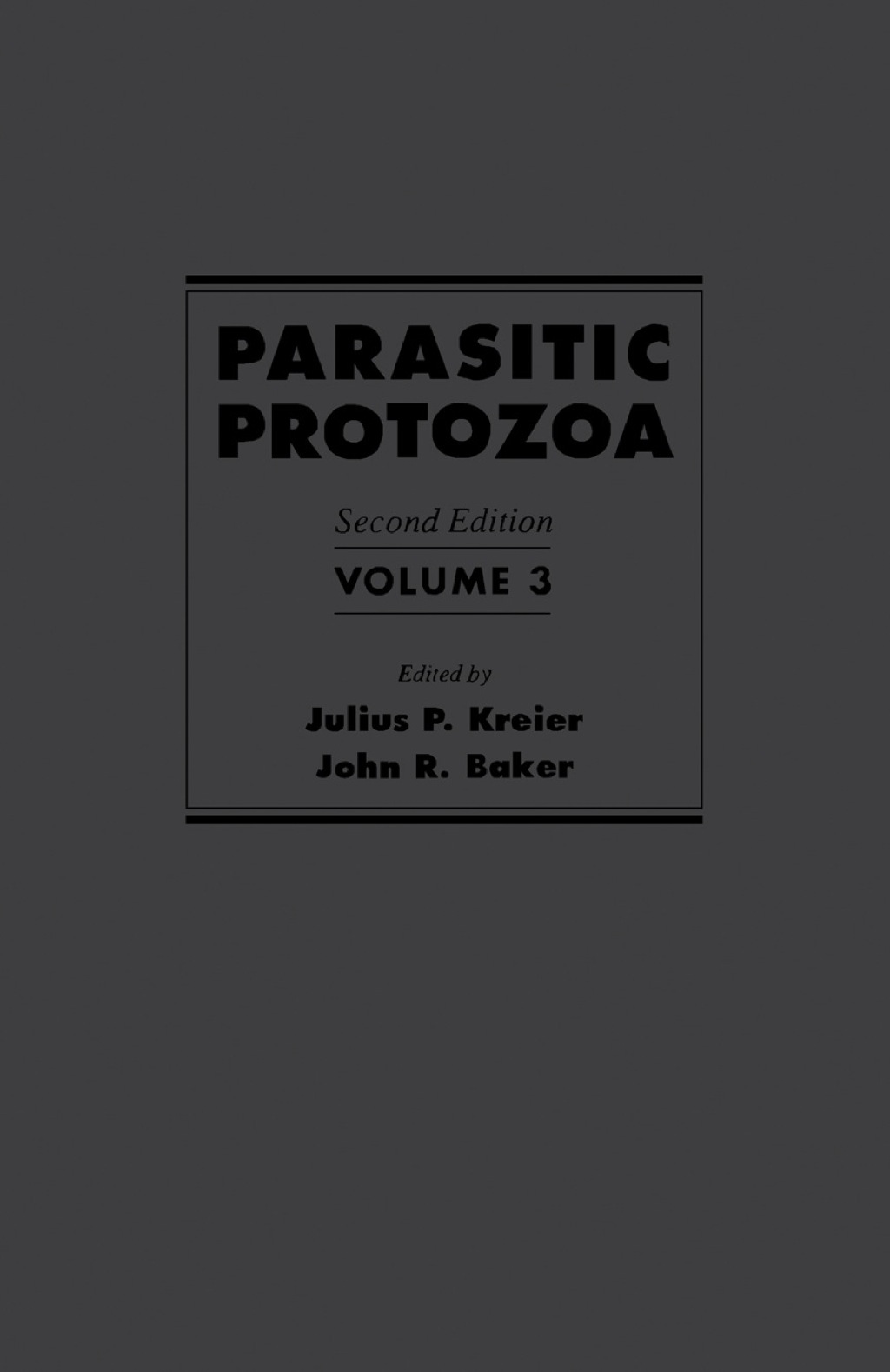 Parasitic Protozoa 2nd Edition