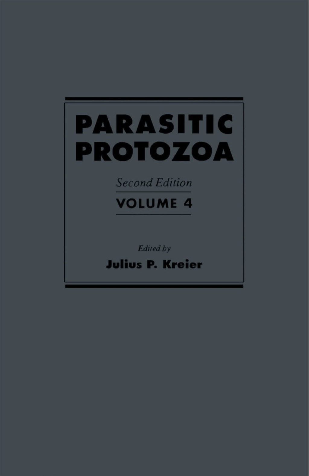 Parasitic Protozoa 2nd Edition