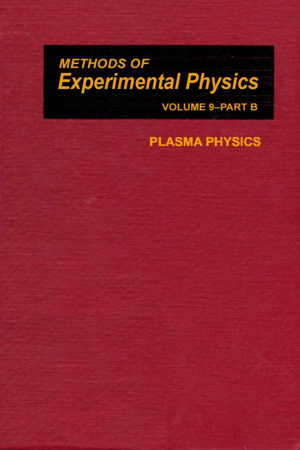 Plasma Physics 