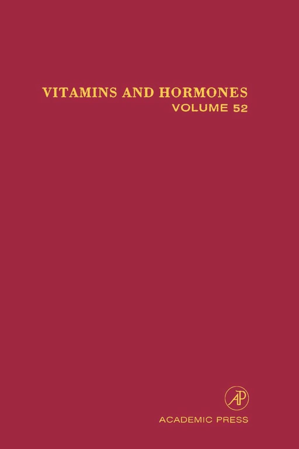 Vitamins and Hormones 