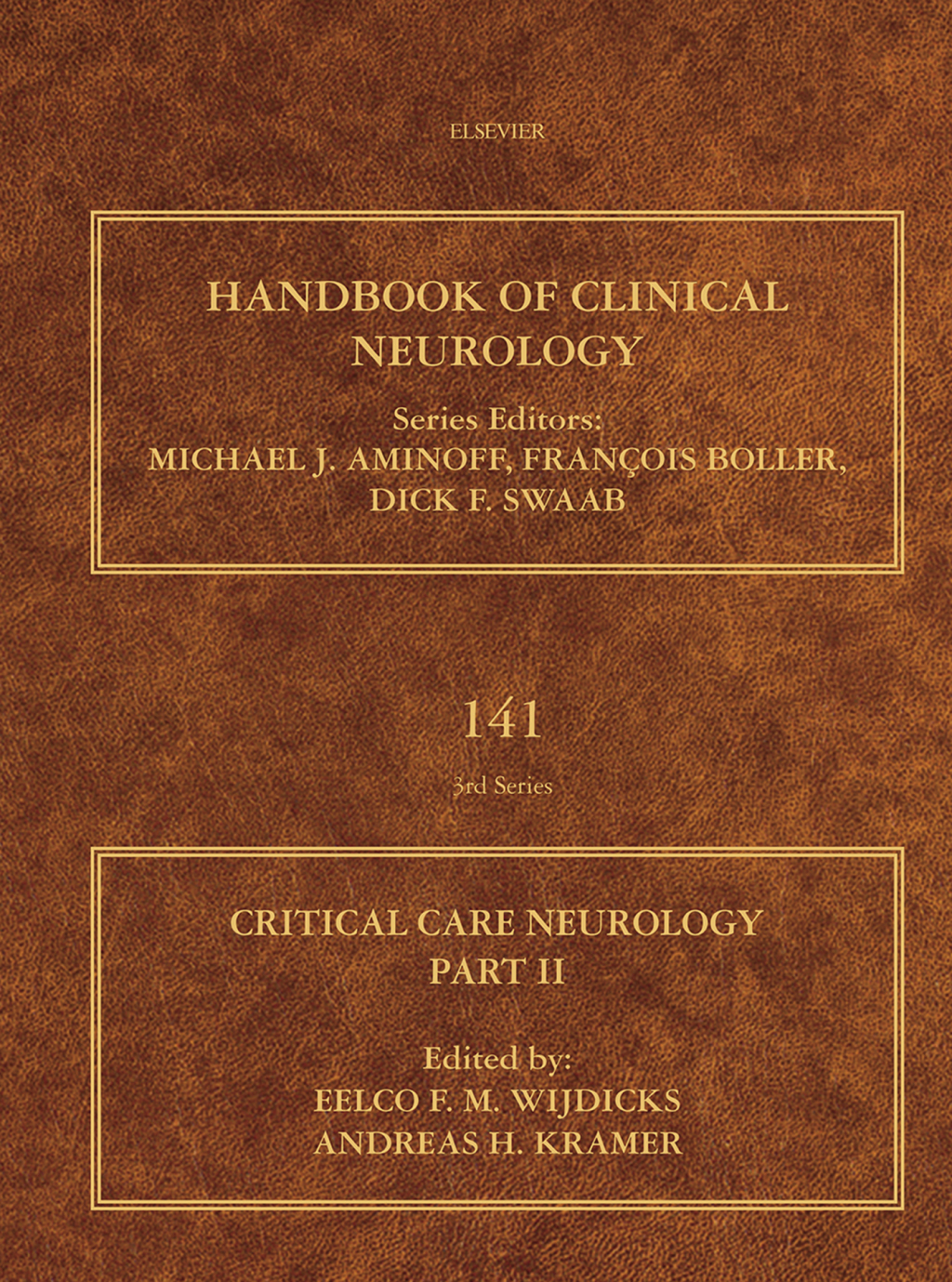 Critical Care Neurology Part II Neurology of Critical Illness 