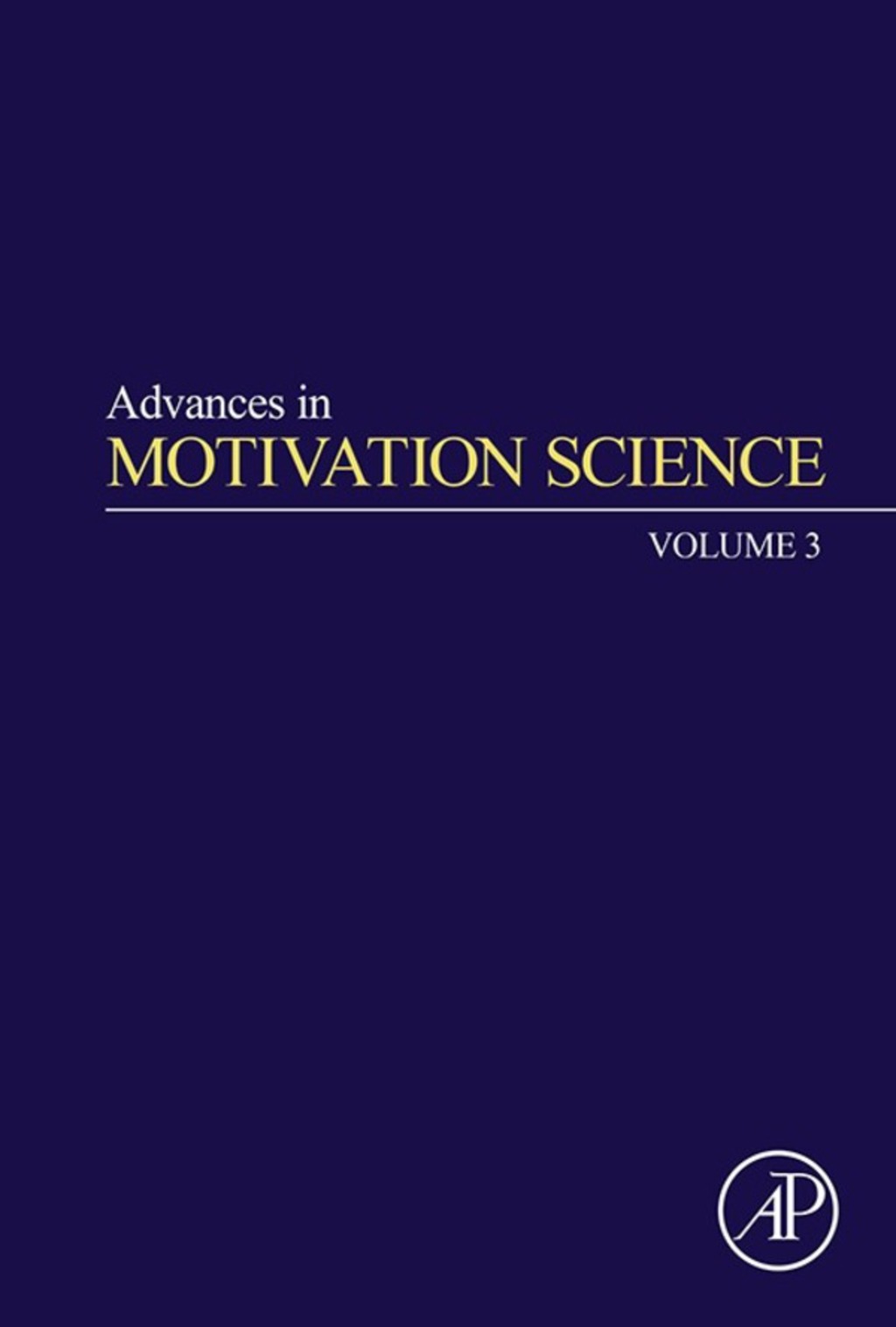 Advances in Motivation Science 