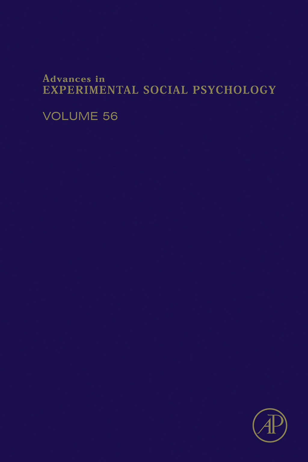 Advances in Experimental Social Psychology 