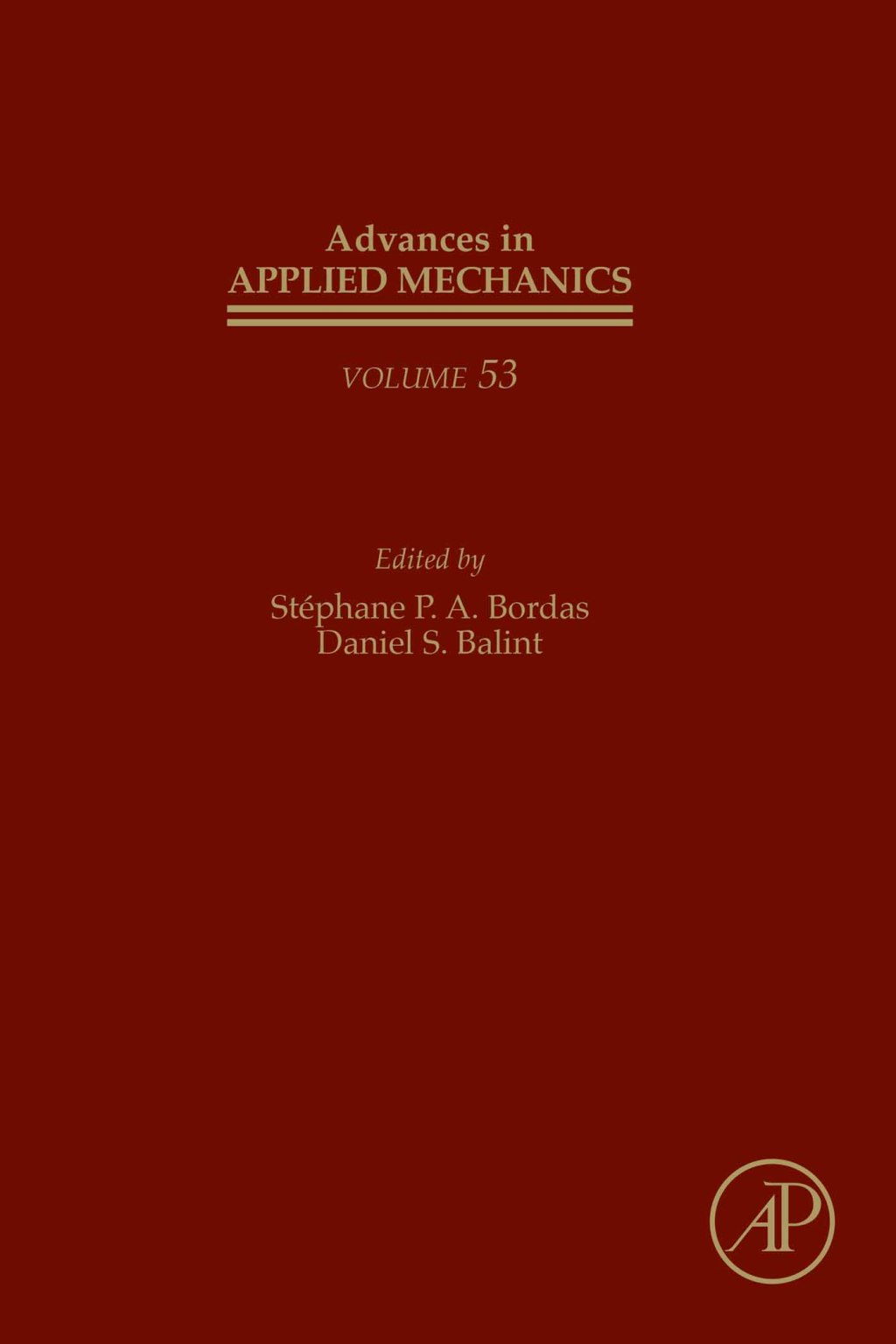 Advances in Applied Mechanics 1st Edition