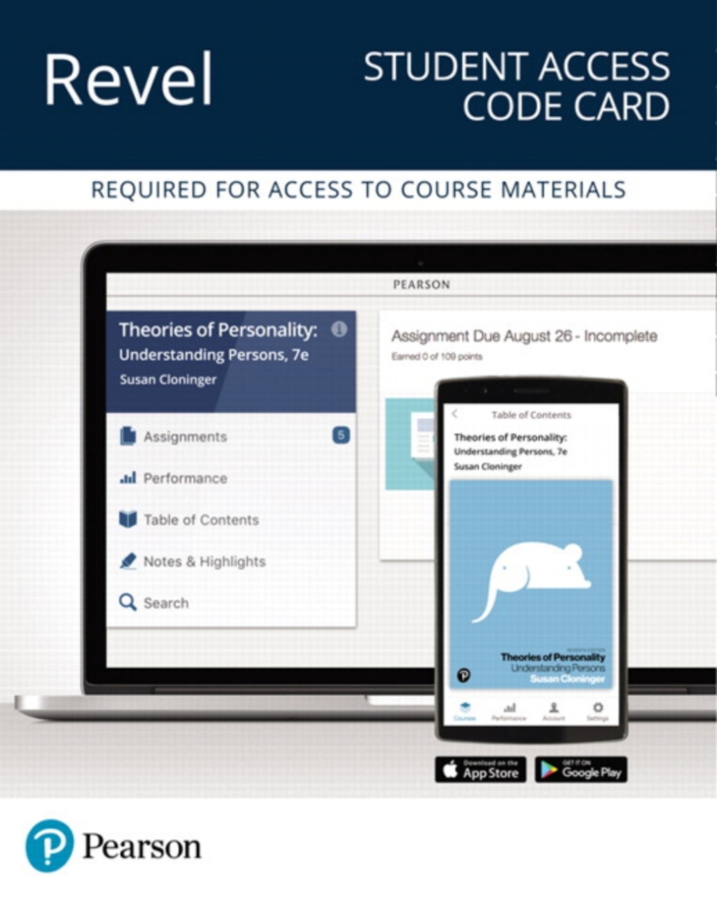 Revel Access Code for Theories of Personality: Understanding Persons Understanding Persons 7th Edition