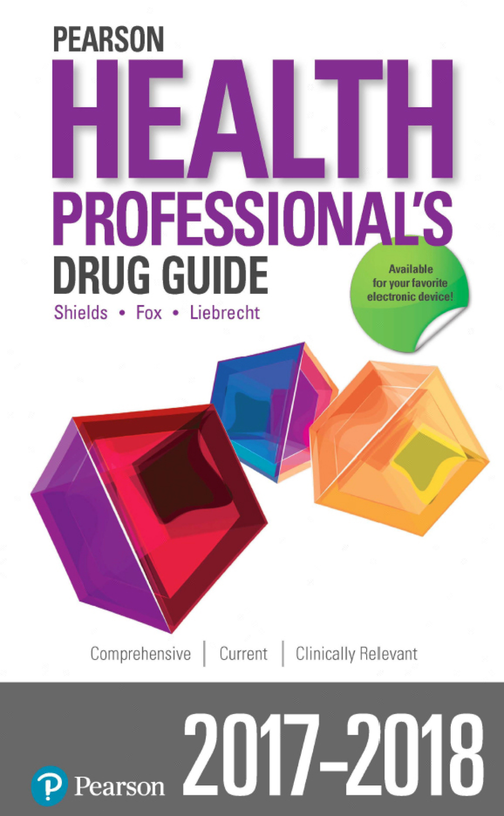 Pearson Health Professional's Drug Guide 2017-2018 2nd Edition