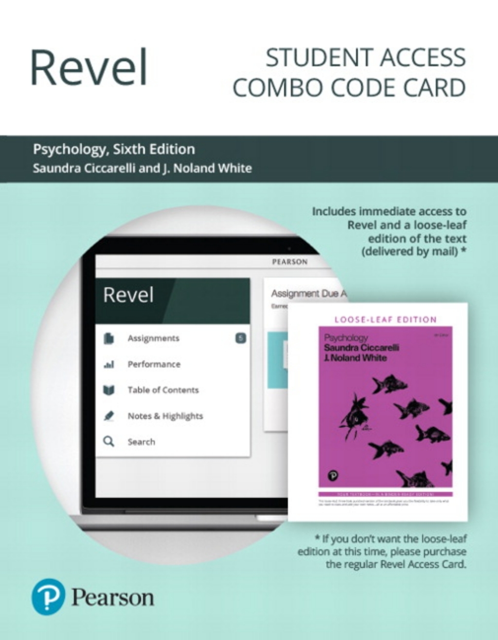 Revel + Print Combo Access Code for Psychology 6th Edition