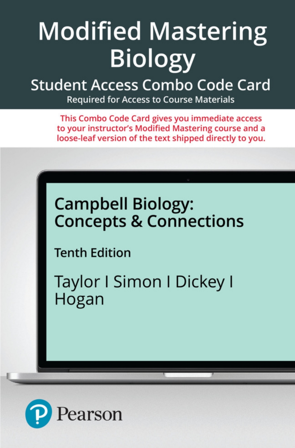 Mastering Biology with Pearson eText + Print Combo Access Code for Campbell Biology: Concepts & Connections Concepts & Connections 10th Edition