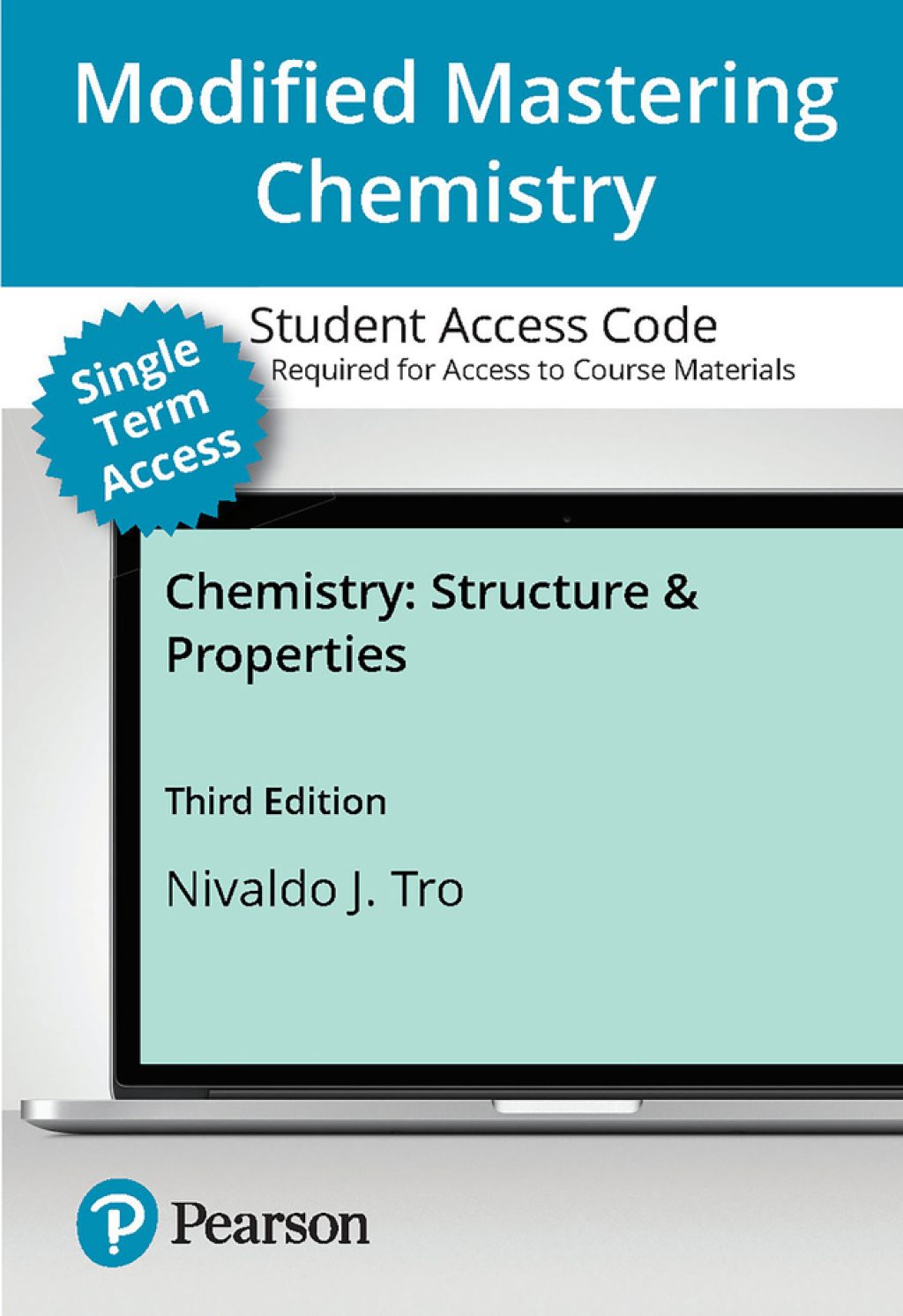 Mastering Chemistry with Pearson eText (up to 18-weeks) Access Code for Chemistry: Structure and Properties 3rd Edition