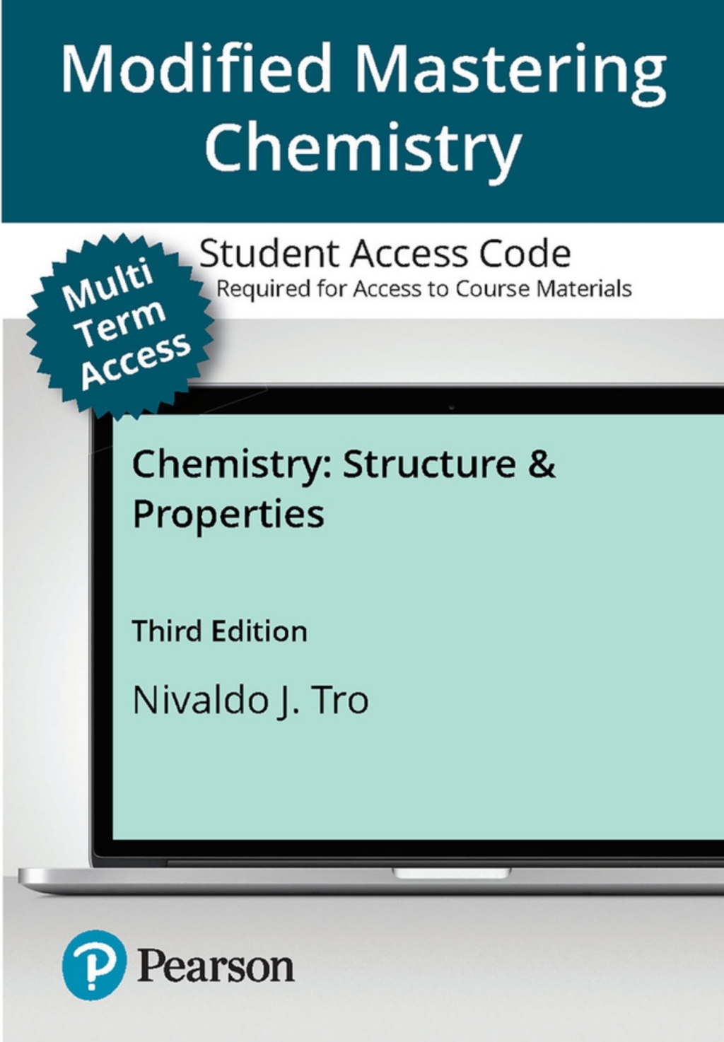 Mastering Chemistry with Pearson eText (up to 24 months) Access Code for Chemistry: Structure and Properties Structure and Properties -- Modified Mastering Chemistry with Pearson eText Access Code 3rd Edition