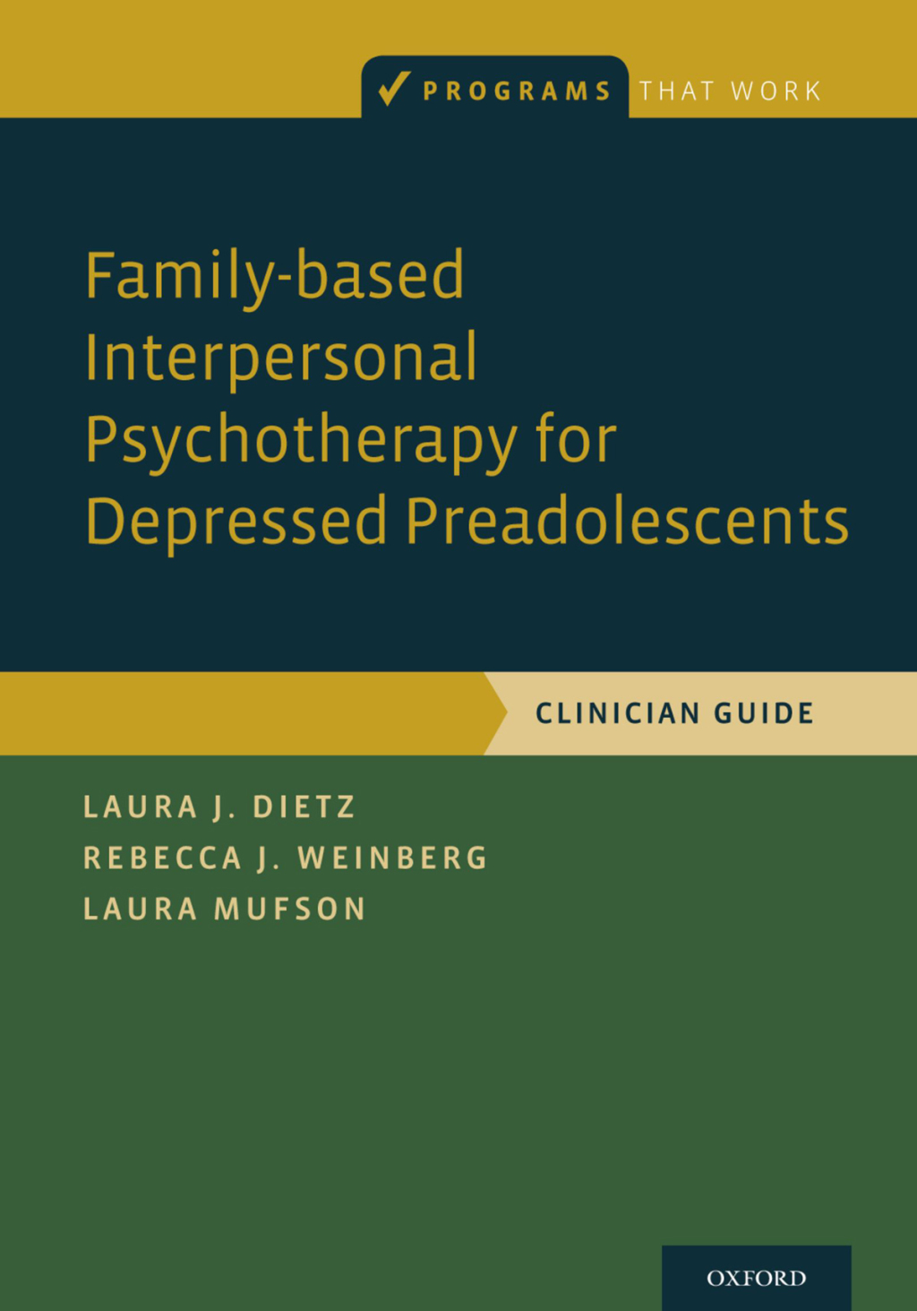 Family-based Interpersonal Psychotherapy for Depressed Preadolescents 
