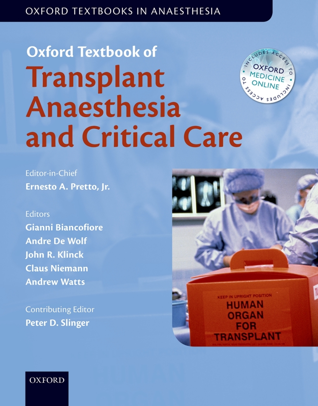 Oxford Textbook of Transplant Anaesthesia and Critical Care 1st Edition
