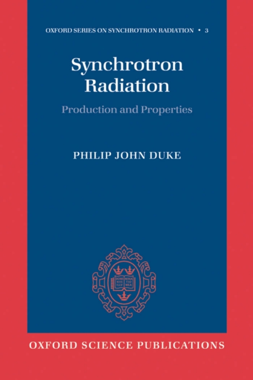 Synchrotron Radiation Production and Properties 