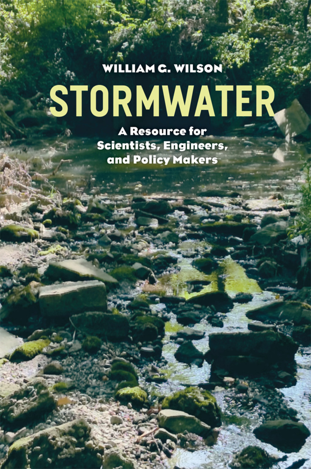 Stormwater A Resource for Scientists, Engineers, and Policy Makers 1st Edition