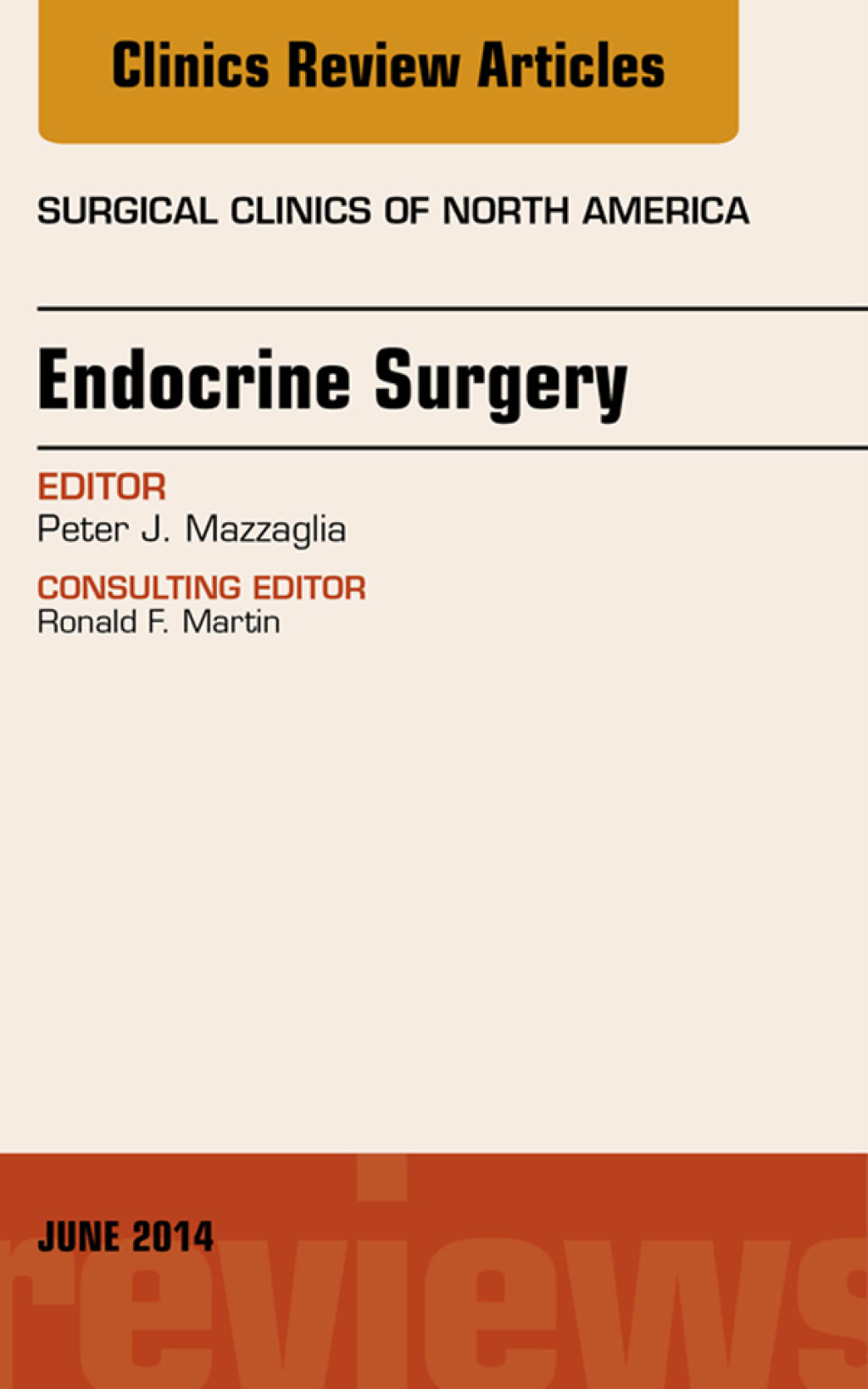 Endocrine Surgery, An Issue of Surgical Clinics 